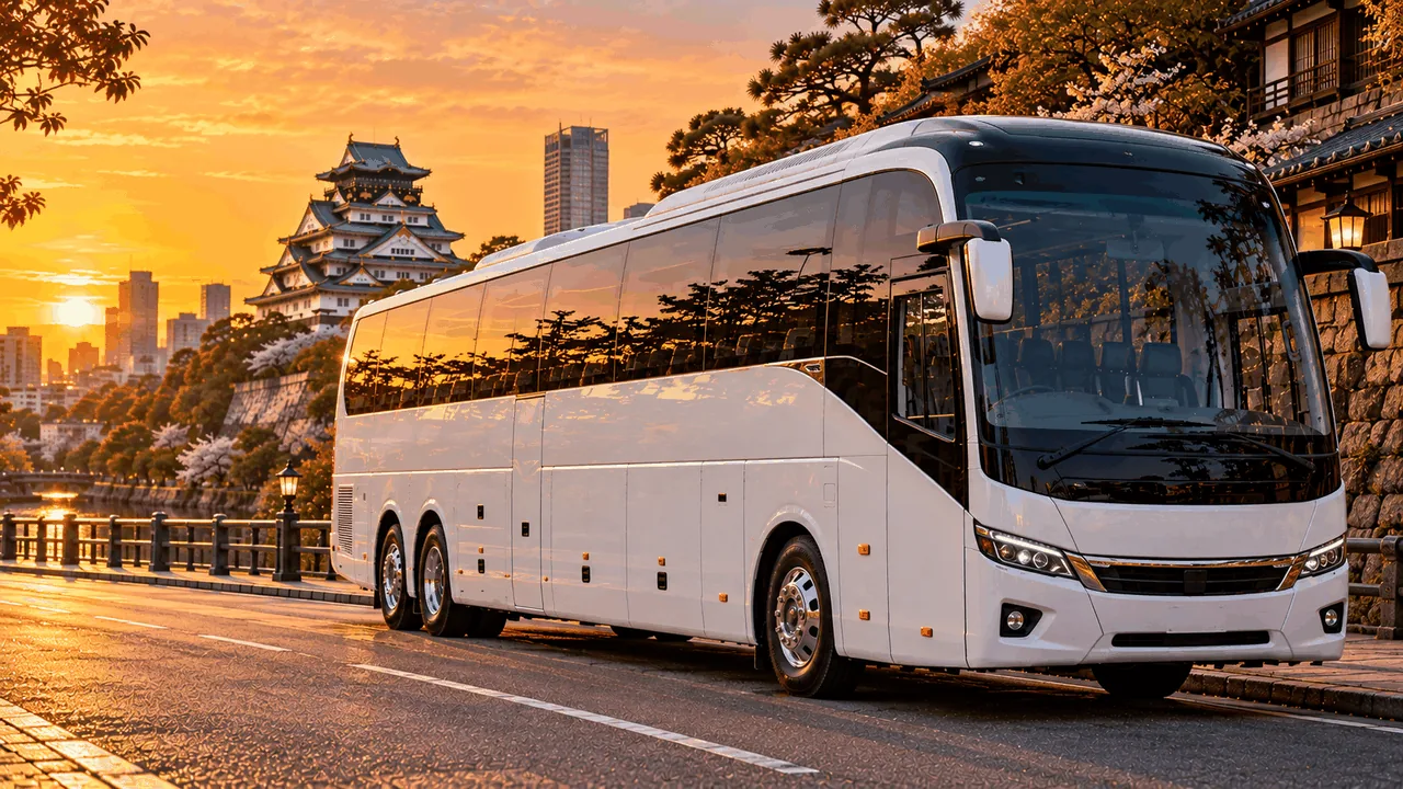 57–72 Seater Coach Osaka