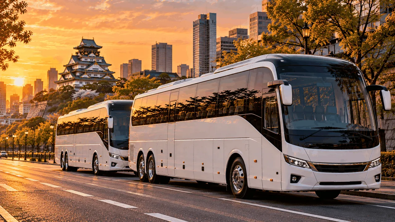 73–100 Seater Group Transport Osaka